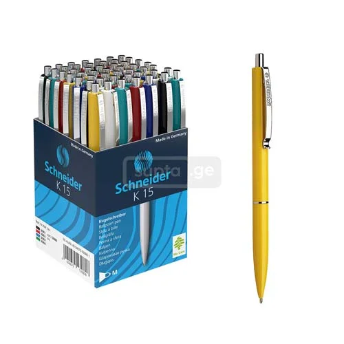 SCHNEIDER-შნაიდერი ბურთულიანი კალამი ღილაკით